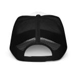 foam trucker hat black white black one size back 662a61b0c3a0d