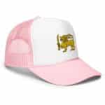 foam trucker hat light pink white light pink one size right front 662a61b0c38b7