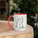 white ceramic mug with color inside red 11 oz left 6627c9ed53bc5