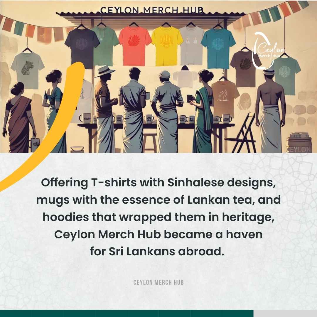 Sri Lankan culture celebrated through customisable souvenirs and apparel