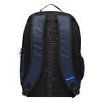 a black and blue backpack