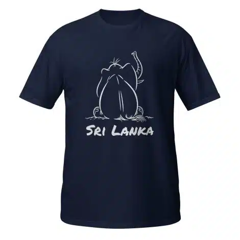 Sri Lankan Elephant T-Shirt for Nature and Wildlife Enthusiasts