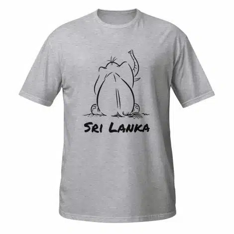 Sri Lankan wildlife-inspired Elephant T-Shirt for men and women