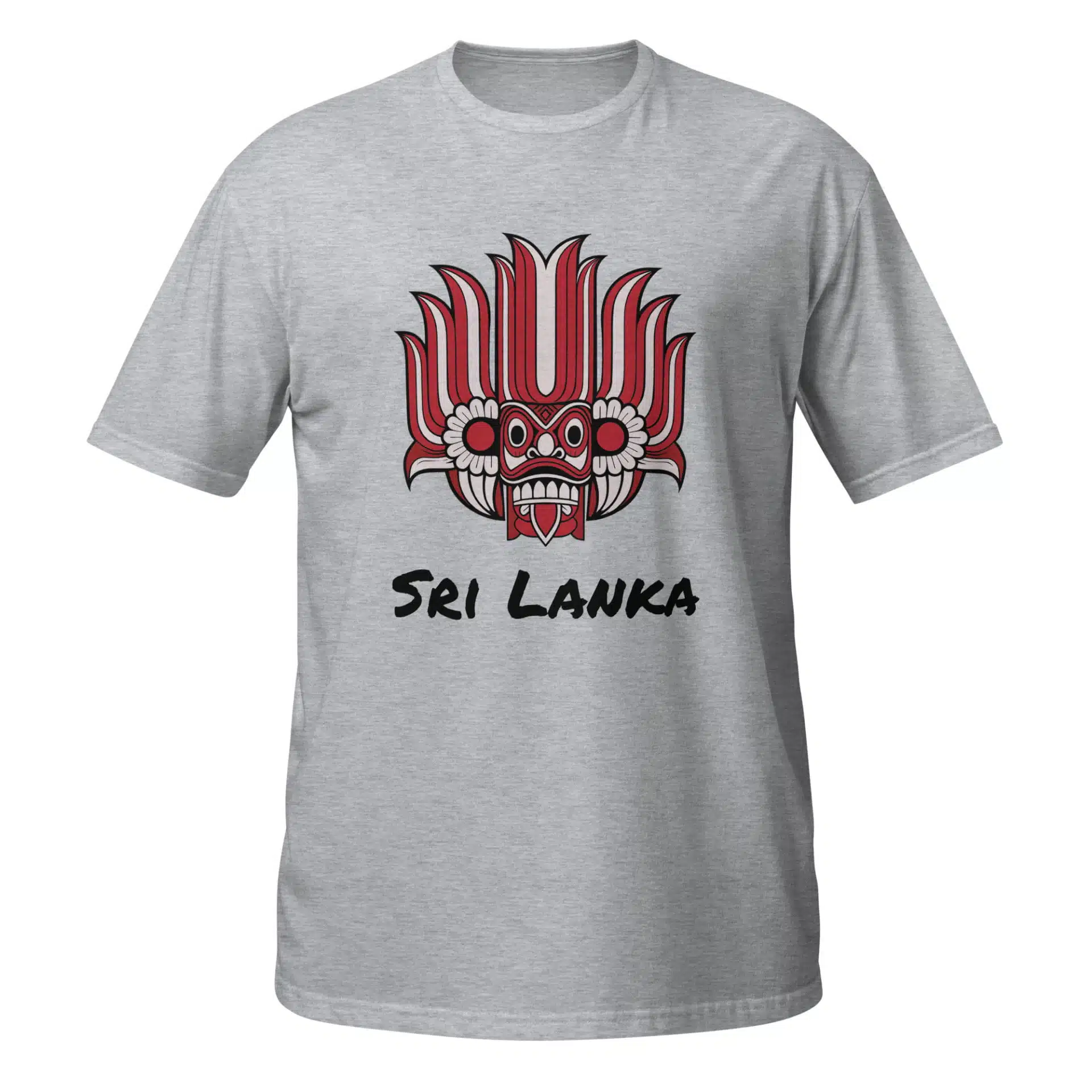 Sri Lankan Yaka T-Shirt with traditional Yaka mask design