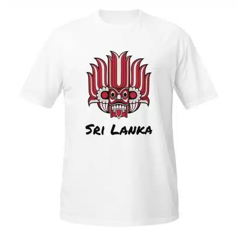 Colourful Sri Lankan Yaka T-Shirt for culture lovers